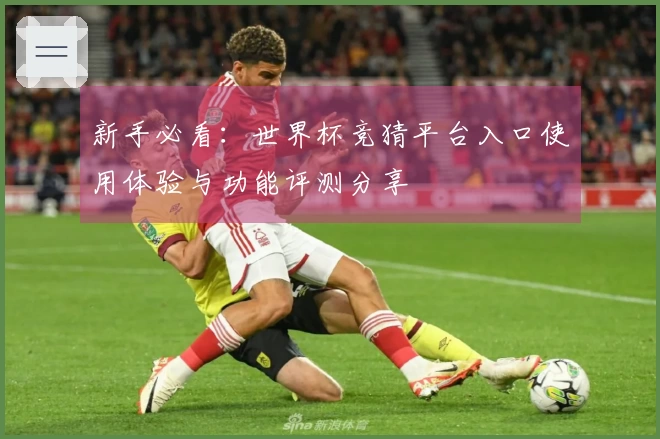 新手必看：世界杯竞猜平台入口使用体验与功能评测分享