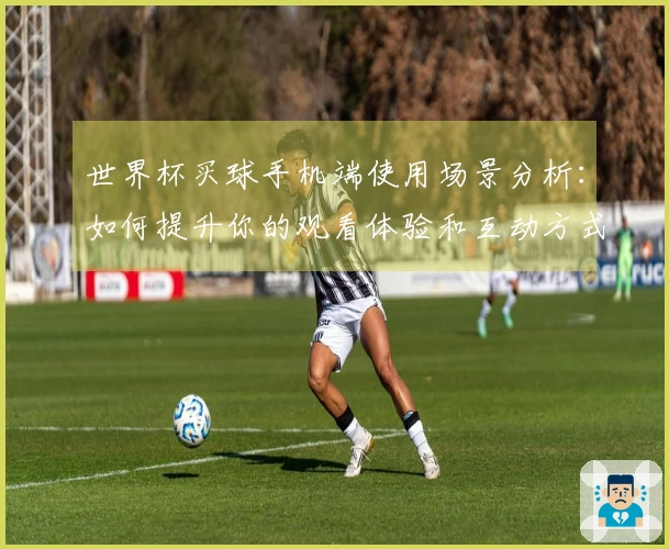 世界杯买球手机端使用场景分析：如何提升你的观看体验和互动方式