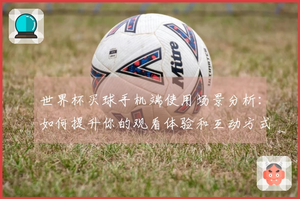 世界杯买球手机端使用场景分析：如何提升你的观看体验和互动方式